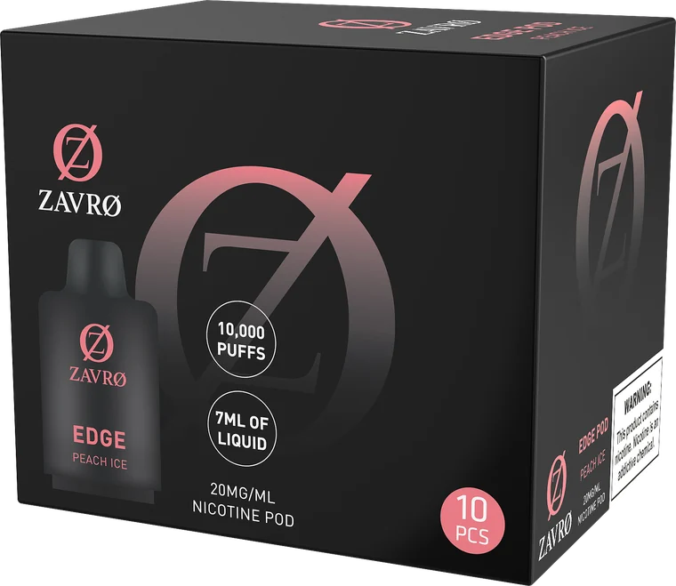 Edge Peach Ice pod box